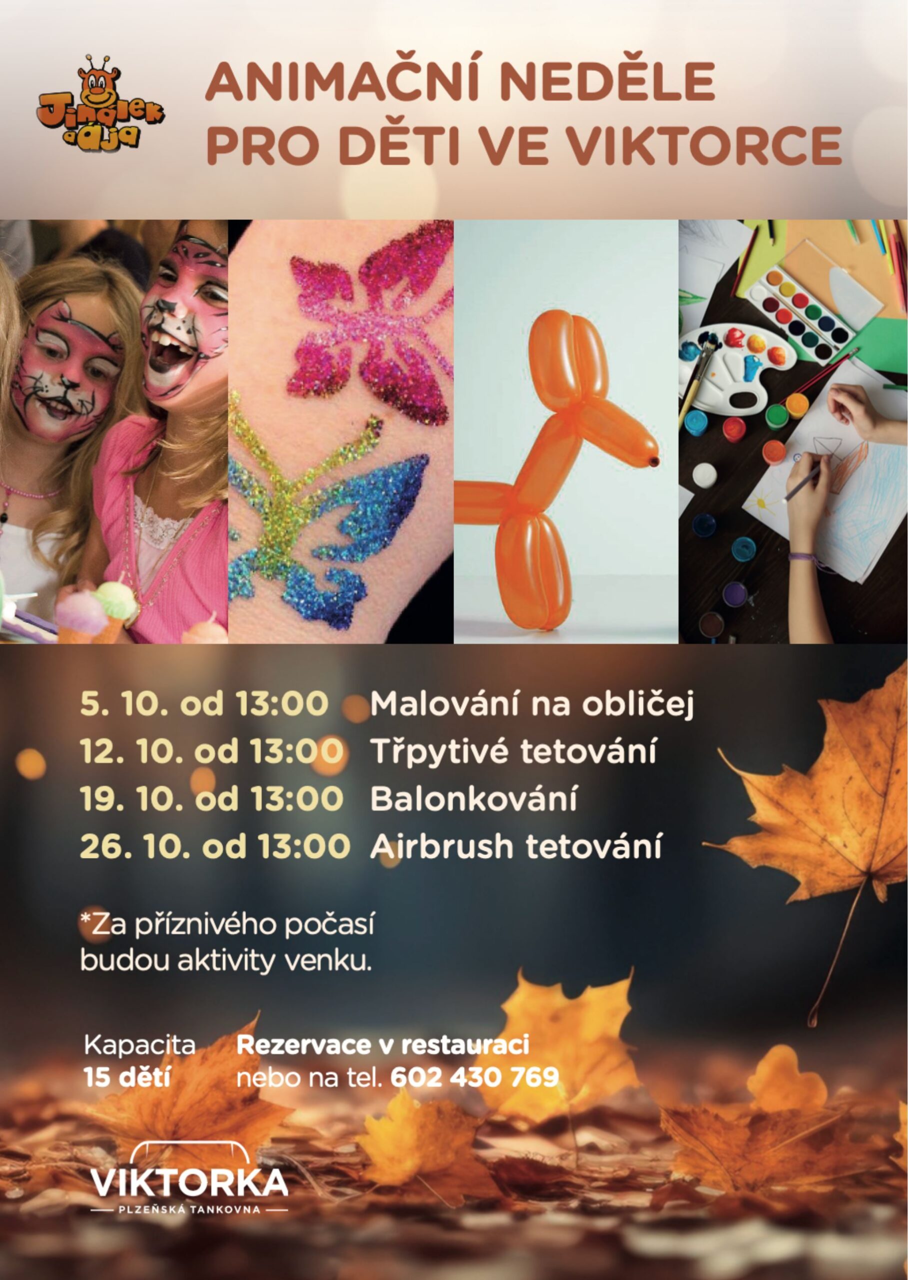 Animační program Říjen
