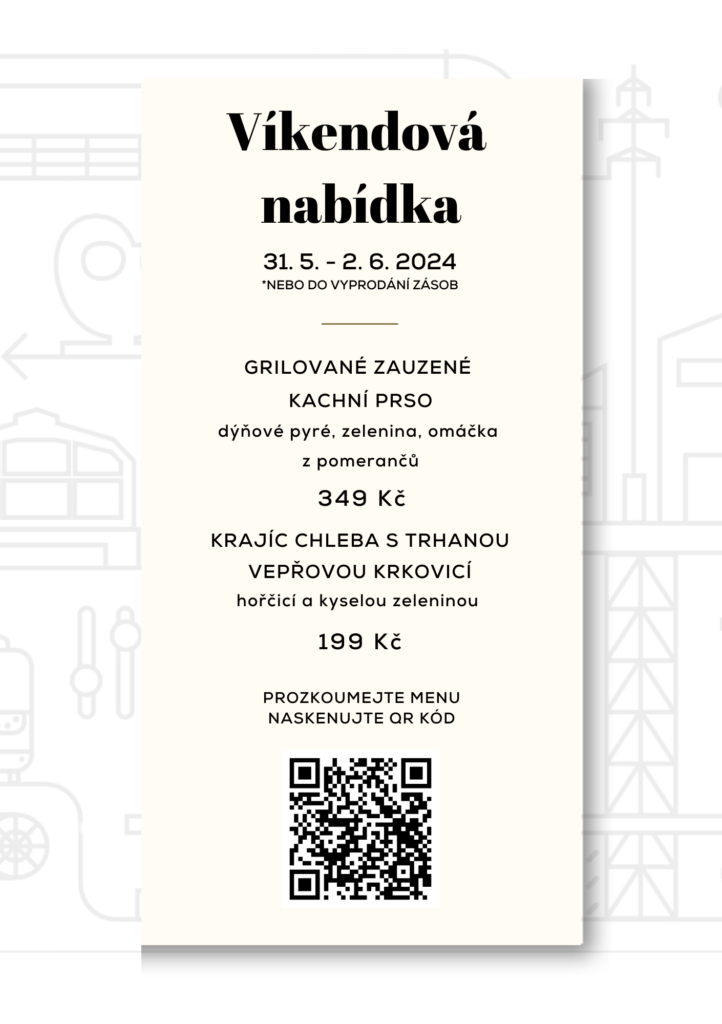 Víkendové menu Viktorka vklad